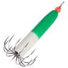 Silver Horde Ging's Spider Hook Squid Jig - Green/Glow, 3-1/2oz, 3-3/4in - Green/Glow