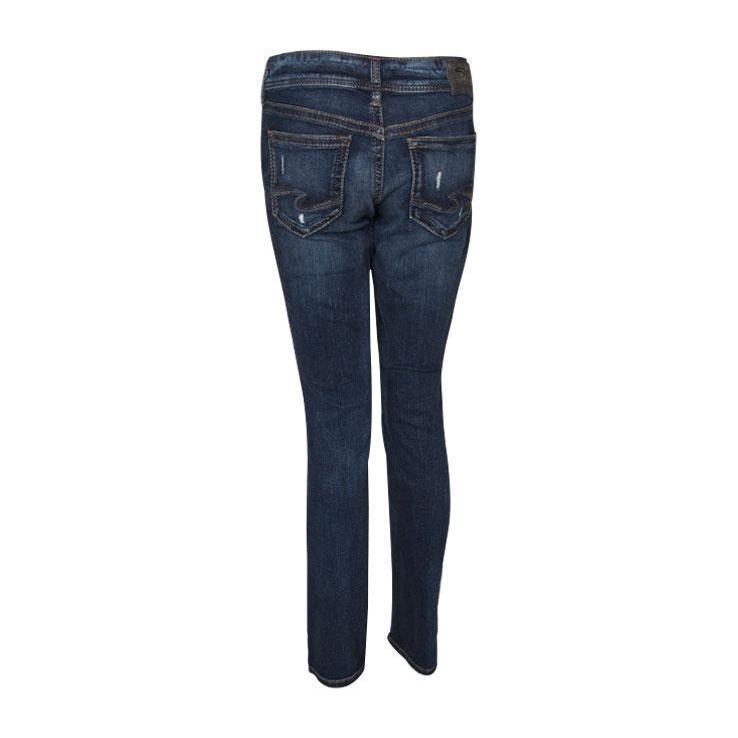 Silver Jeans Women's Suki Bootcut Dark Wash Jeans - Indigo 33X31 ...