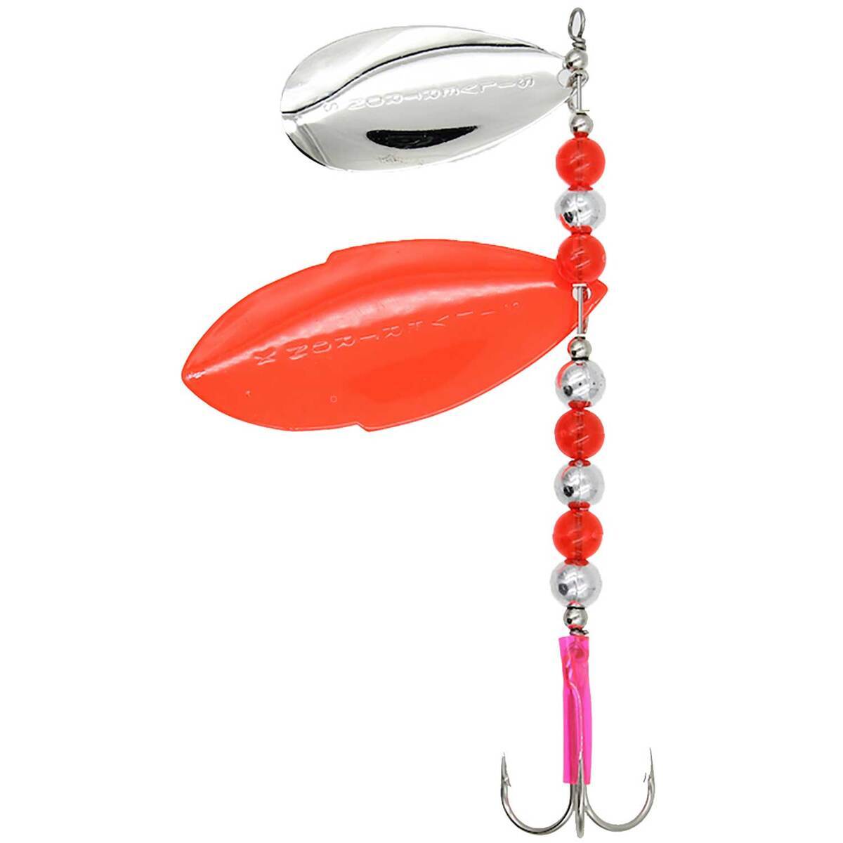 Silvertron Spinner Double Blade Salmon Candy-1