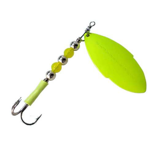 Silvertron Single Blade Inline Spinner – Single Green Pearl