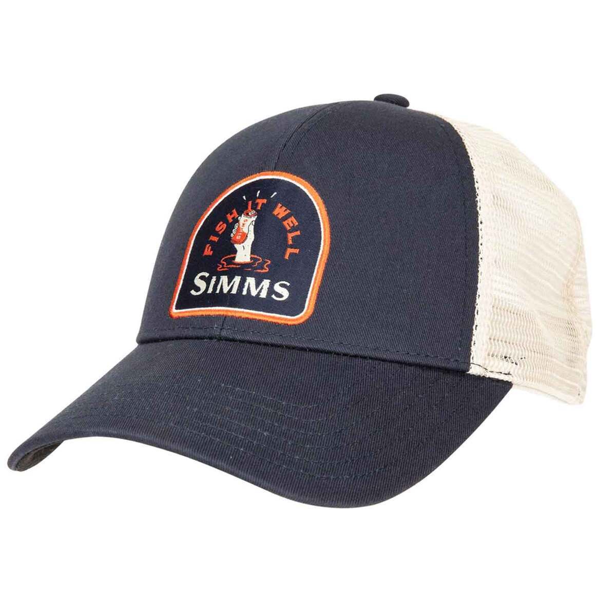 Simms Fish It Well Trucker Hat - Admiral Blue - One Size Fits Most - Admiral Blue One Size Fits Most Simms Fish It Well Trucker Hat - Admiral Blue - One Size Fits Most - Admiral Blue One Size Fits Most