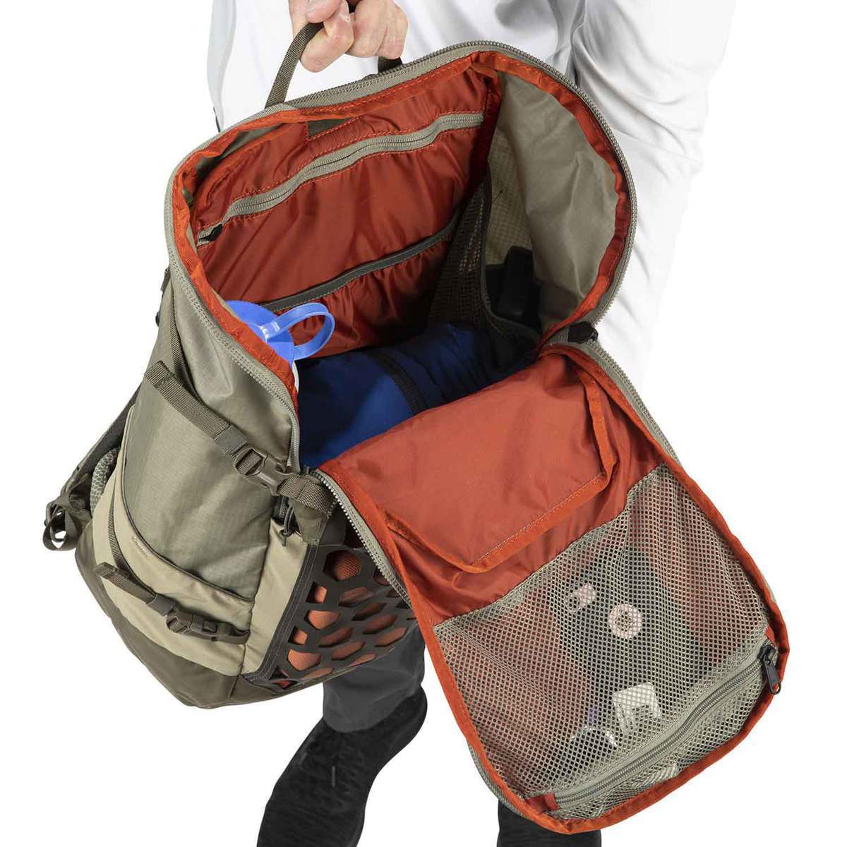 Simms Flyweight Fishing Backpack - Tan - Tan Simms Flyweight Fishing Backpack - Tan - Tan