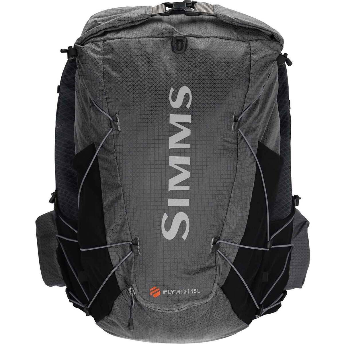 Simms Flyweight Fly Fishing Vest Pack - Smoke, L/XL - Smoke L/XL Simms Flyweight Fly Fishing Vest Pack - Smoke, L/XL - Smoke L/XL