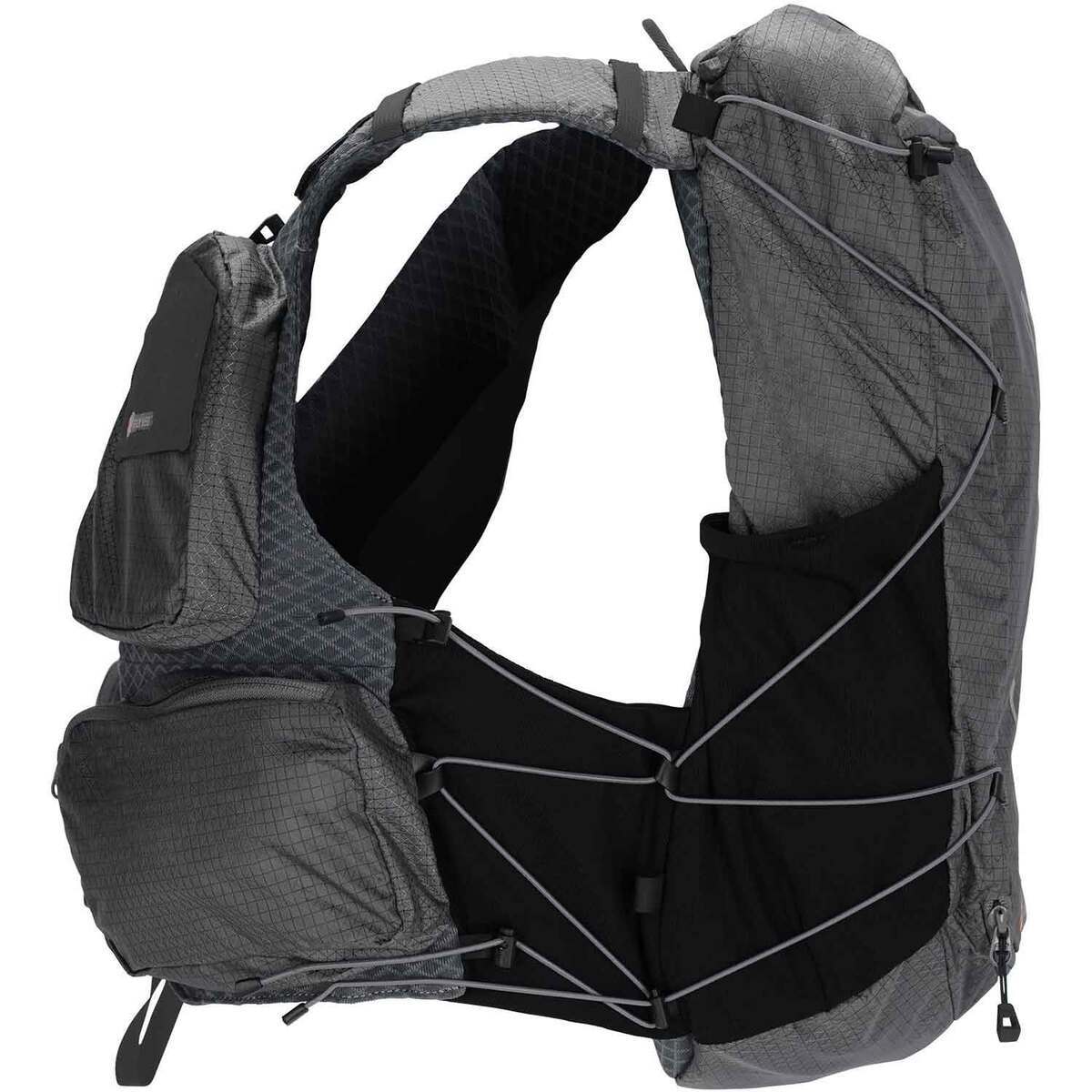 Simms Flyweight Fly Fishing Vest Pack - Smoke, L/XL - Smoke L/XL Simms Flyweight Fly Fishing Vest Pack - Smoke, L/XL - Smoke L/XL