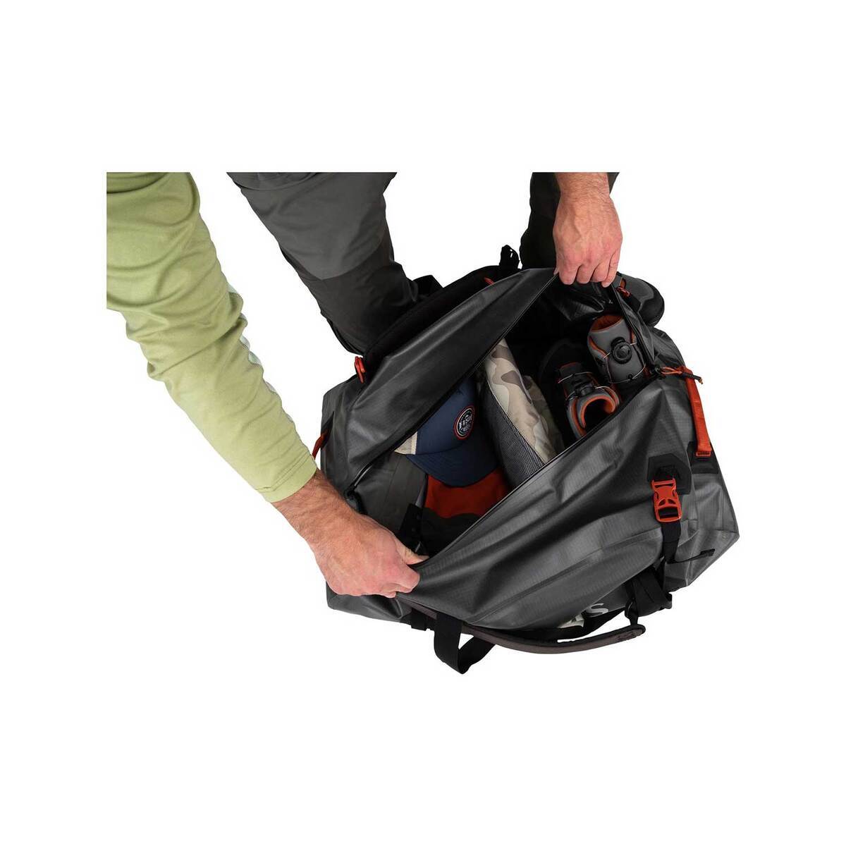 Simms G3 Guide Z Duffel Bag - Black - Black Simms G3 Guide Z Duffel Bag - Black - Black