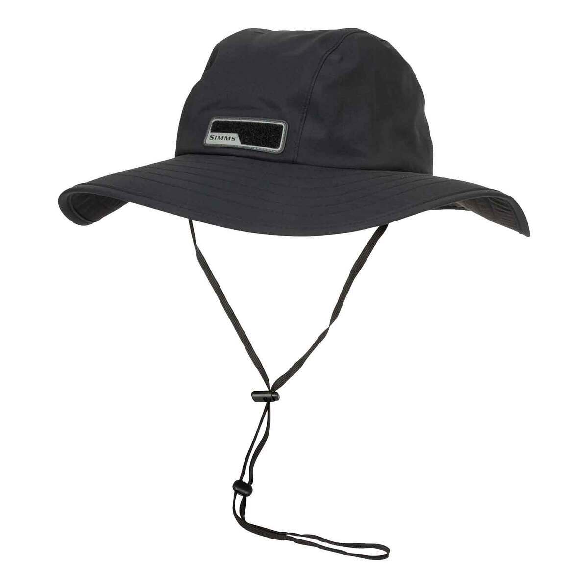 Simms GORE-TEX Guide Sombrero Sun Hat - Black - One Size Fits Most - Black  One Size Fits Most