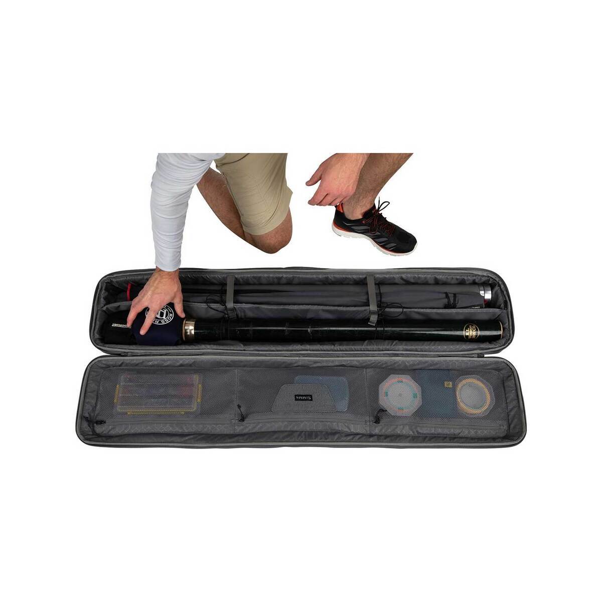 Simms GTS Spey Rod & Reel Fly Fishing Combo Case - Carbon - Carbon Simms GTS Spey Rod & Reel Fly Fishing Combo Case - Carbon - Carbon