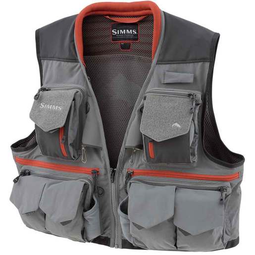 Simms Guide Fishing Vest – Steel XL
