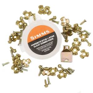 Simms Hardbite Stud + Star Cleat Combo Pack - Gold