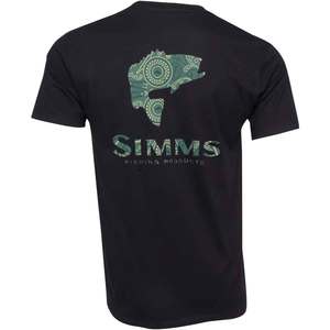 Simms Men's Bass Reel Fill Short Sleeve Shirt