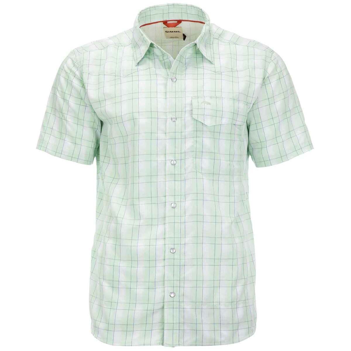 Simms Men's Big Sky Short Sleeve Fishing Shirt Simms Men's Big Sky Short Sleeve Fishing Shirt