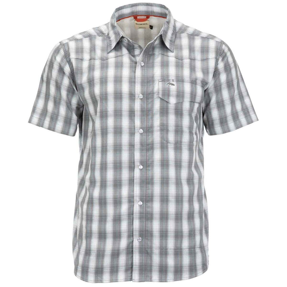 Simms Men's Big Sky Short Sleeve Fishing Shirt Simms Men's Big Sky Short Sleeve Fishing Shirt