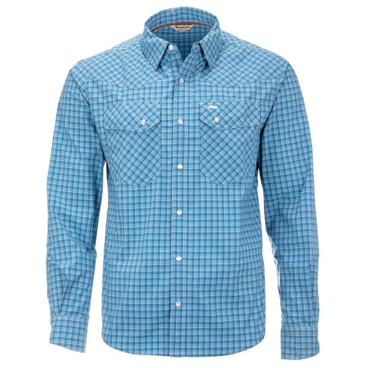 Simms Men's Brackett Long Sleeve Fishing Shirt Simms Men's Brackett Long Sleeve Fishing Shirt