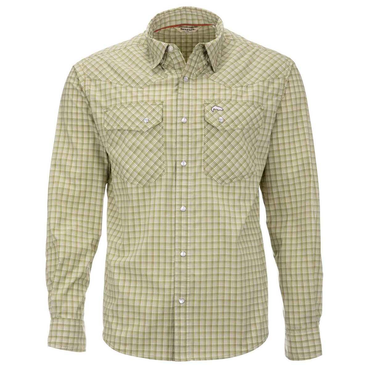 Simms Men's Brackett Long Sleeve Fishing Shirt Simms Men's Brackett Long Sleeve Fishing Shirt
