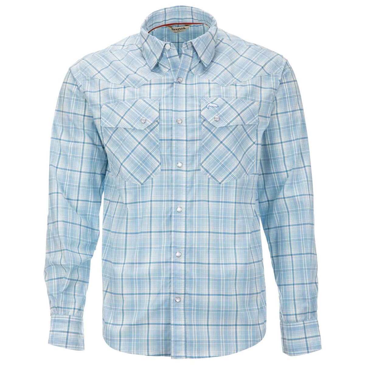 Simms Men's Brackett Long Sleeve Fishing Shirt Simms Men's Brackett Long Sleeve Fishing Shirt