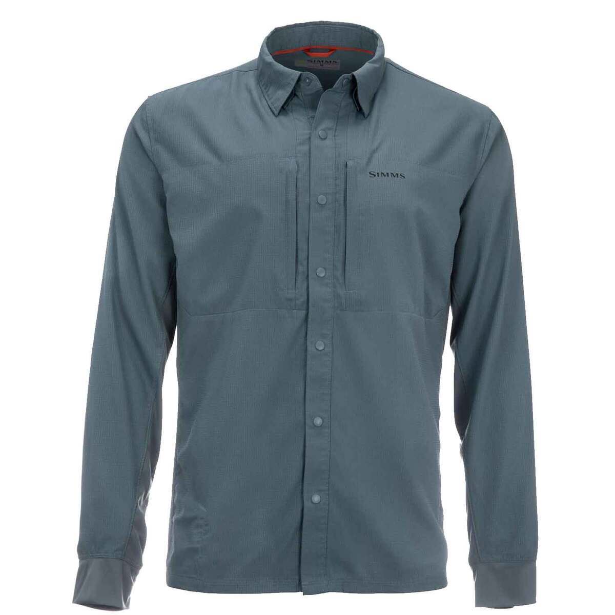 Simms Men's Bugstopper Intruder BiComp Long Sleeve Fishing Shirt Simms Men's Bugstopper Intruder BiComp Long Sleeve Fishing Shirt