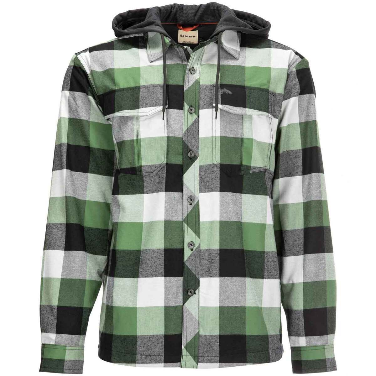 Simms Men's Coldweather Hooded Shirt Jacket Simms Men's Coldweather Hooded Shirt Jacket