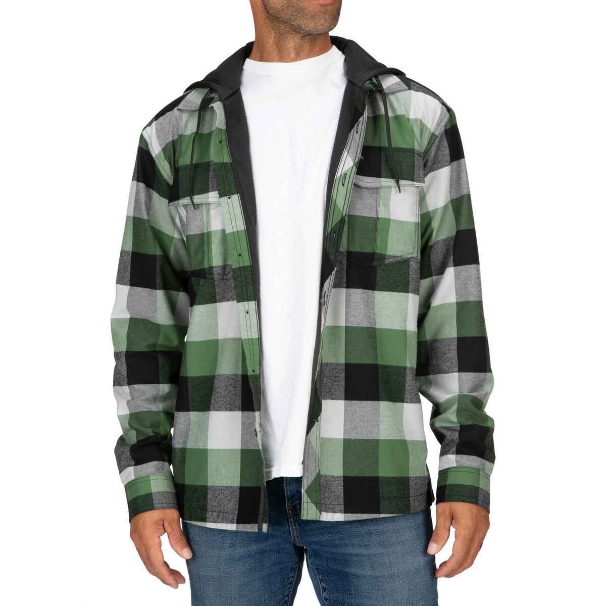 Simms Men's Coldweather Hooded Shirt Jacket Simms Men's Coldweather Hooded Shirt Jacket