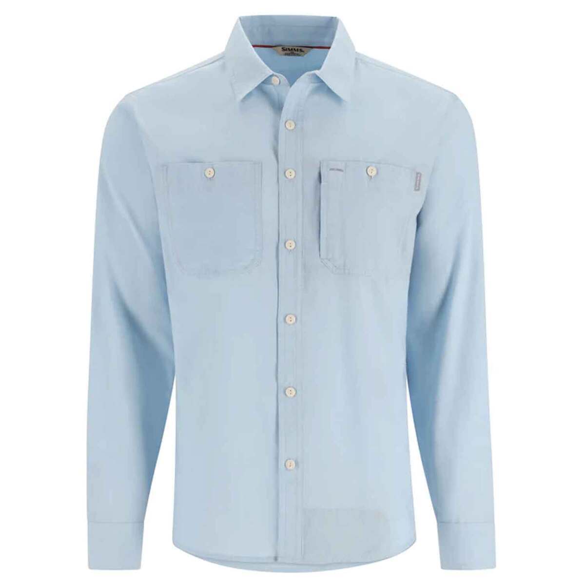 Simms Men's Cutbank Chambray Long Sleeve Fishing Shirt | Sportsman's ...