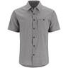 Simms Men's Cutbank Chambray Short Sleeve Fishing Shirt