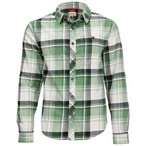 Simms Men's Dockwear Cotton Flannel Long Sleeve Casual Shirt