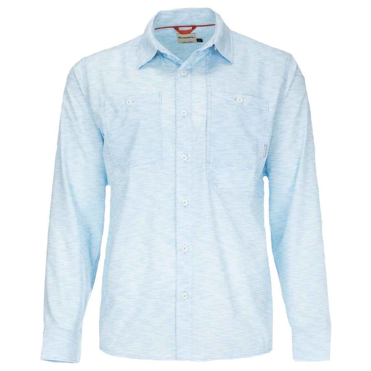 Simms Men's Double Haul Long Sleeve Fishing Shirt Simms Men's Double Haul Long Sleeve Fishing Shirt