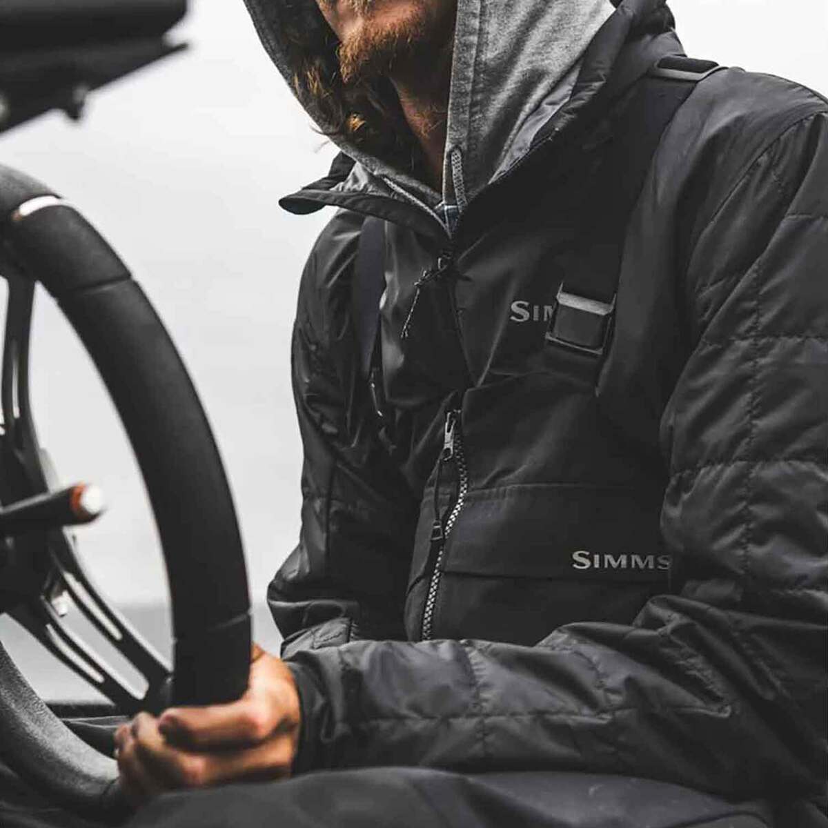 Simms Men's Fall Run Collared Insulated Fishing Jacket Simms Men's Fall Run Collared Insulated Fishing Jacket