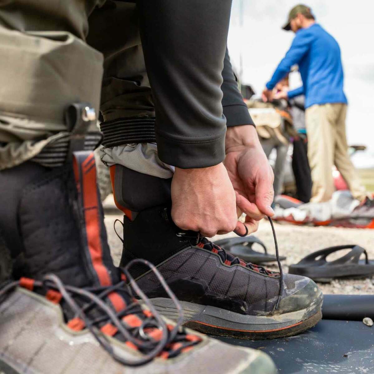 Simms Men's Flyweight Felt Soles Wading Boots - Steel Gray - Size 8 - Steel Gray 8 Simms Men's Flyweight Felt Soles Wading Boots - Steel Gray - Size 8 - Steel Gray 8