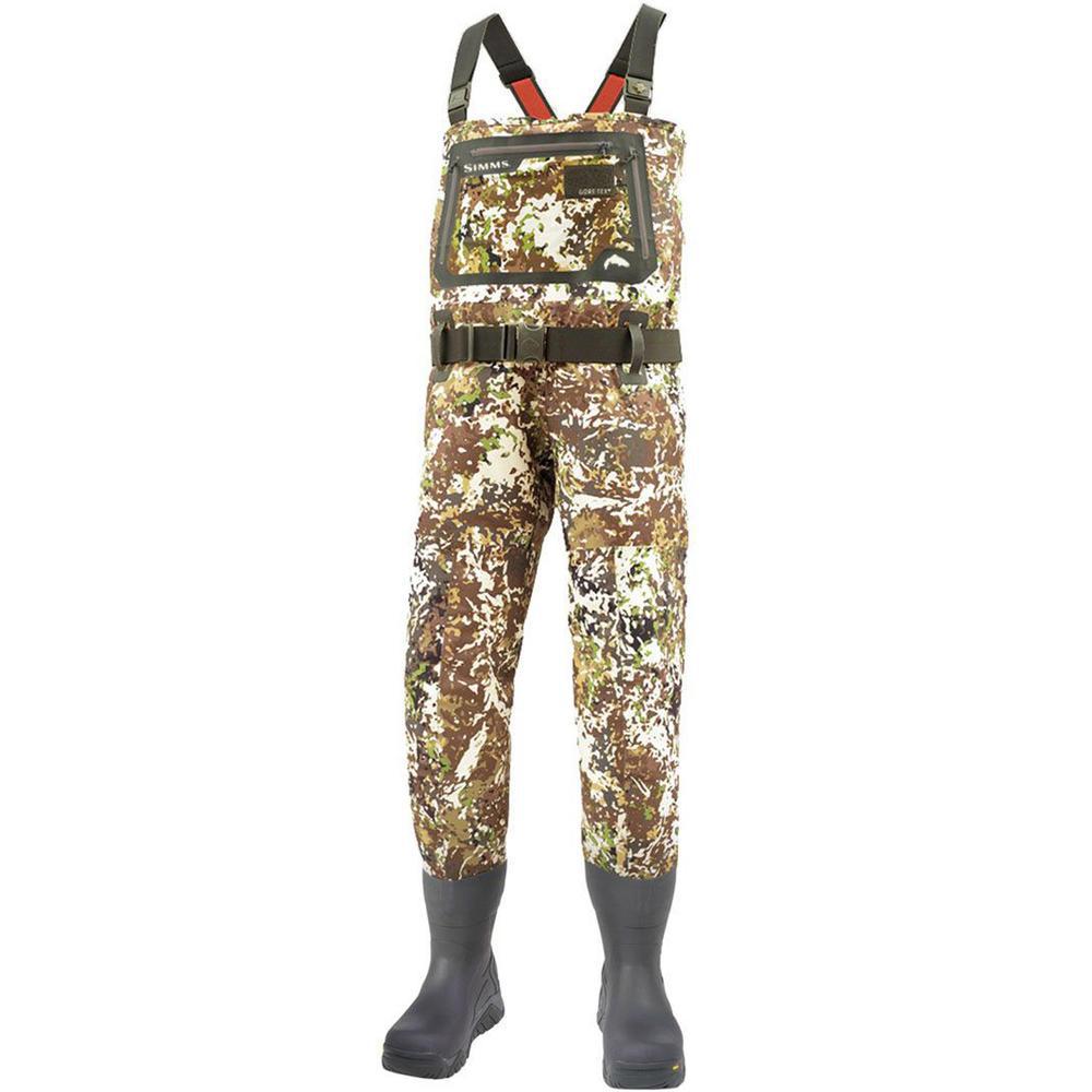 Simms Men's G3 Guide Fishing Waders - River Camo - Size 9 Medium - River  Camo 9 M