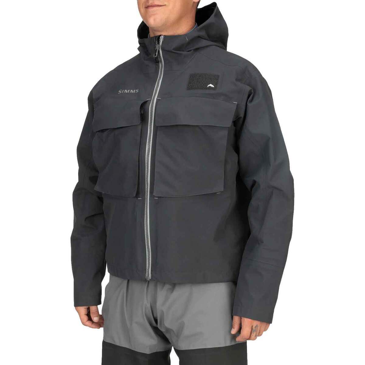 Simms Men's Guide Classic Wading Waterproof Fishing Jacket Simms Men's Guide Classic Wading Waterproof Fishing Jacket