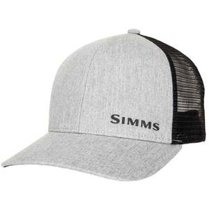 Simms Men's ID Trucker Adjustable Hat - Heather Gray - One Size Fits Most
