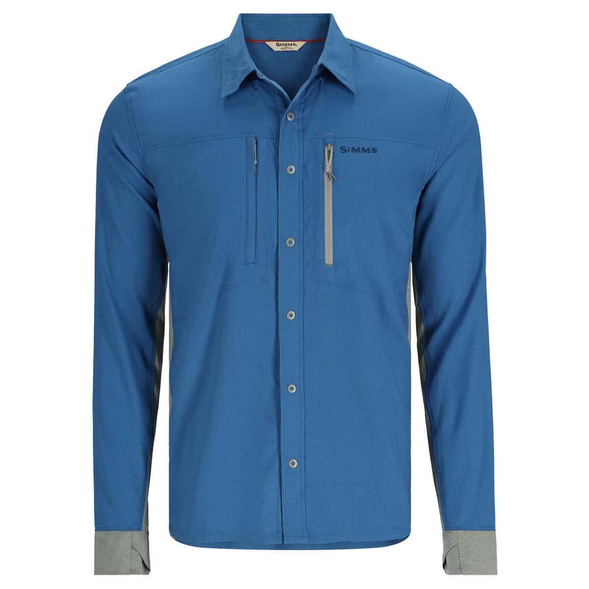 Simms Men's Intruder BiComp Long Sleeve Fishing Shirt | Sportsman's ...