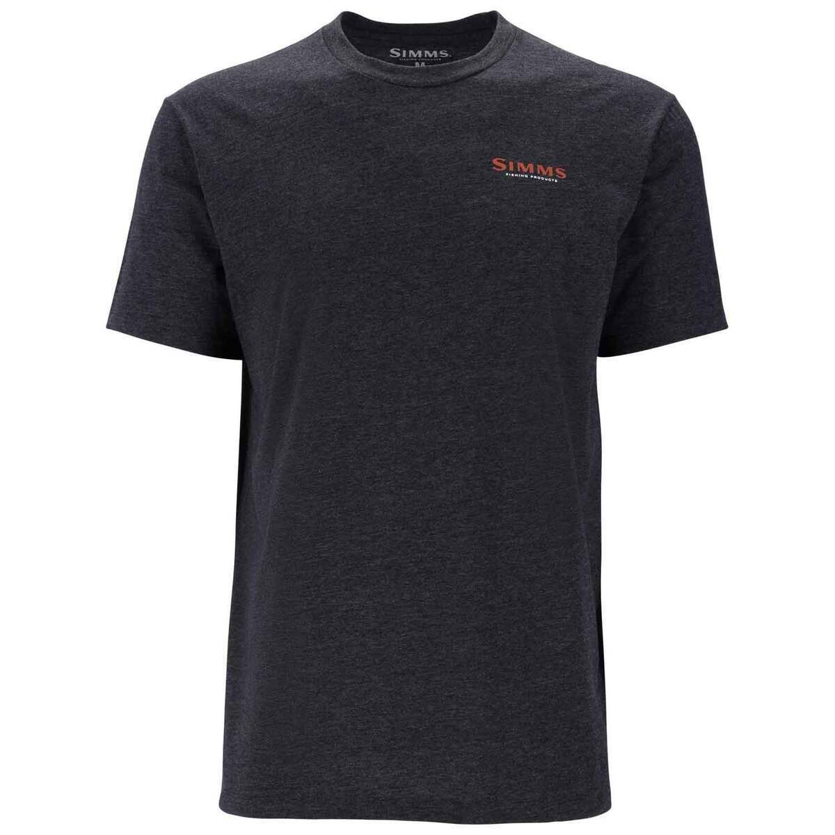 Simms Men's Let It Fly Short Sleeve Casual Shirt Simms Men's Let It Fly Short Sleeve Casual Shirt