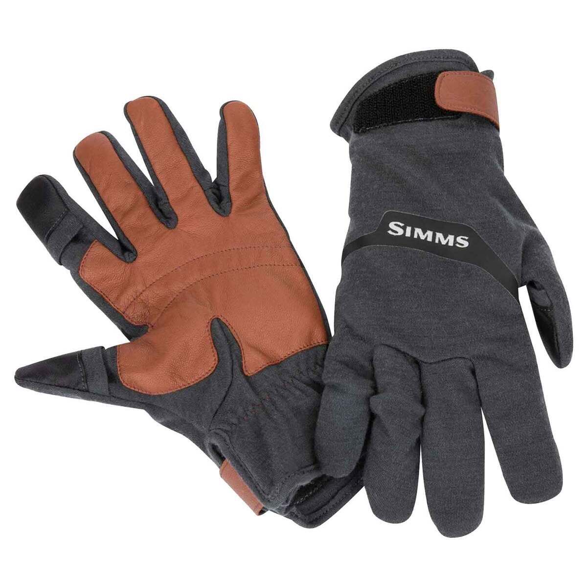Simms Men's Lightweight Wool Flex Fishing Gloves Simms Men's Lightweight Wool Flex Fishing Gloves