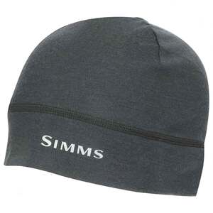 Simms Men's Lightweight Wool Liner Beanie - Carbon - One Size Fits Most