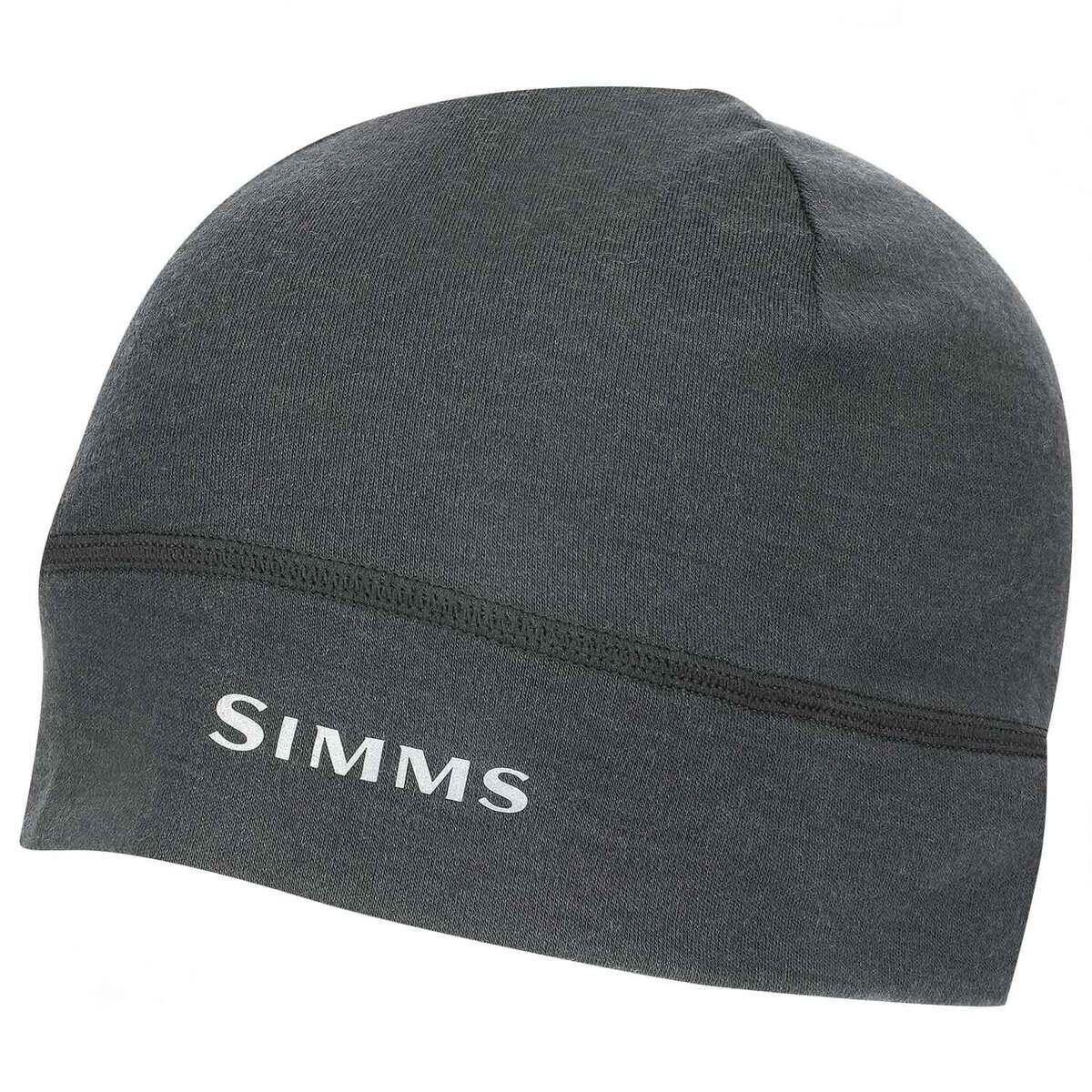 Simms Men's Lightweight Wool Liner Beanie - Carbon - One Size Fits Most - Carbon One Size Fits Most Simms Men's Lightweight Wool Liner Beanie - Carbon - One Size Fits Most - Carbon One Size Fits Most