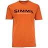 Simms Men's Logo Short Sleeve Casual Shirt
