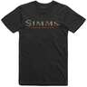 Simms Men's Logo Short Sleeve Casual Shirt