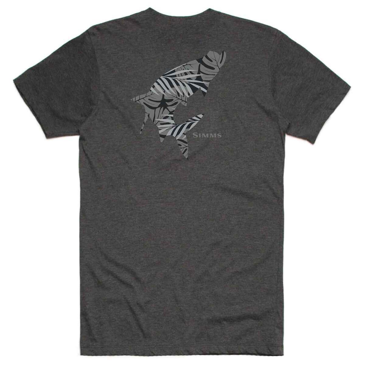 Simms Men's Palm Tarpon Fill Short Sleeve Casual Shirt Simms Men's Palm Tarpon Fill Short Sleeve Casual Shirt