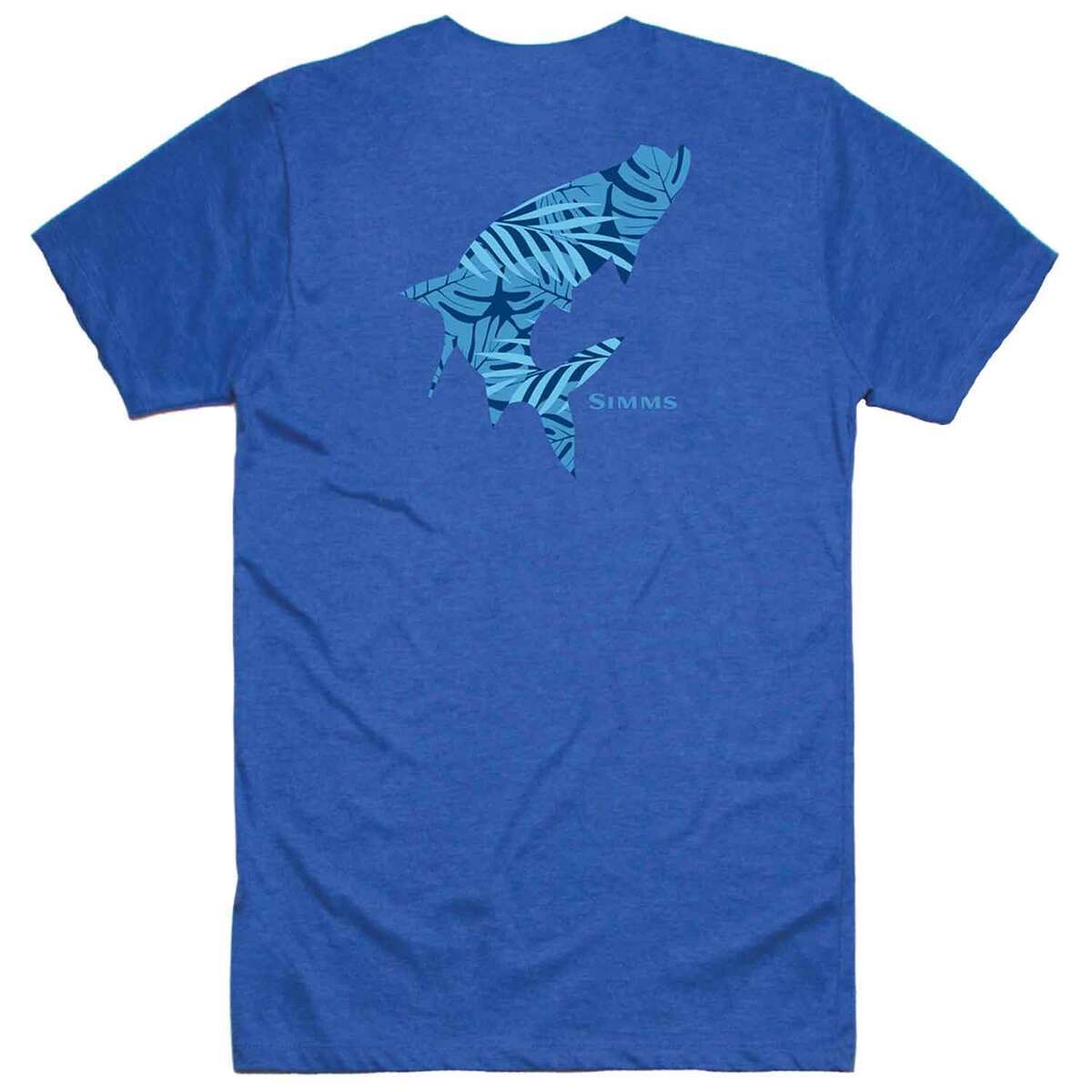 Simms Men's Palm Tarpon Fill Short Sleeve Casual Shirt Simms Men's Palm Tarpon Fill Short Sleeve Casual Shirt