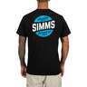 Simms Men's Quality Built Pocket Short Sleeve Casual Shirt