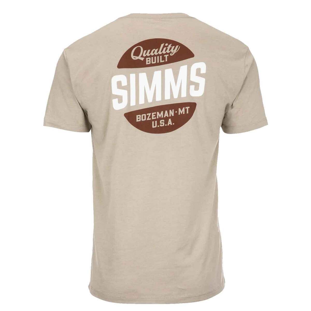 Simms Men's Quality Built Pocket Short Sleeve Casual Shirt Simms Men's Quality Built Pocket Short Sleeve Casual Shirt