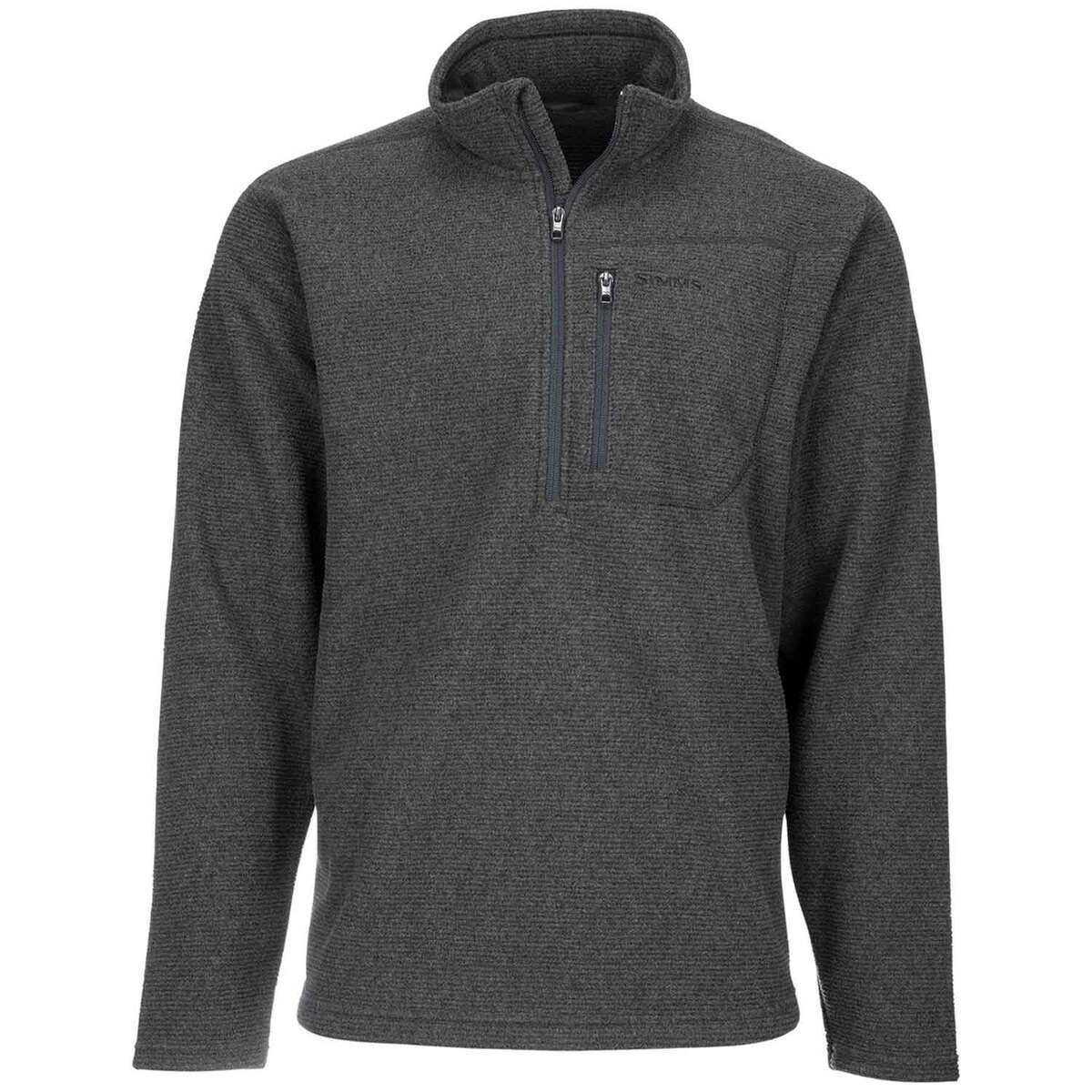 Simms Men's Rivershed Quarter Zip Fleece Jacket | Sportsman's Warehouse