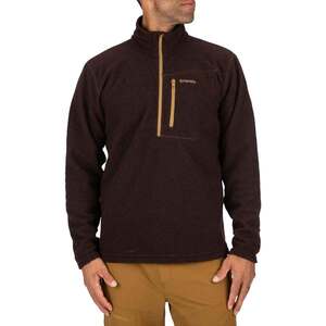 Simms Men's Rivershed Quarter Zip Fleece Jacket