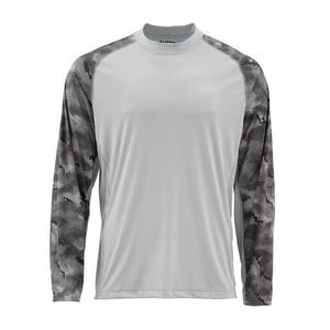 Simms Men's Solarflex® Print Long Sleeve Crew Neck Shirt