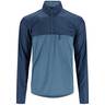Simms Men's Solarflex Wind Quarter Zip Long Sleeve Fishing Shirt