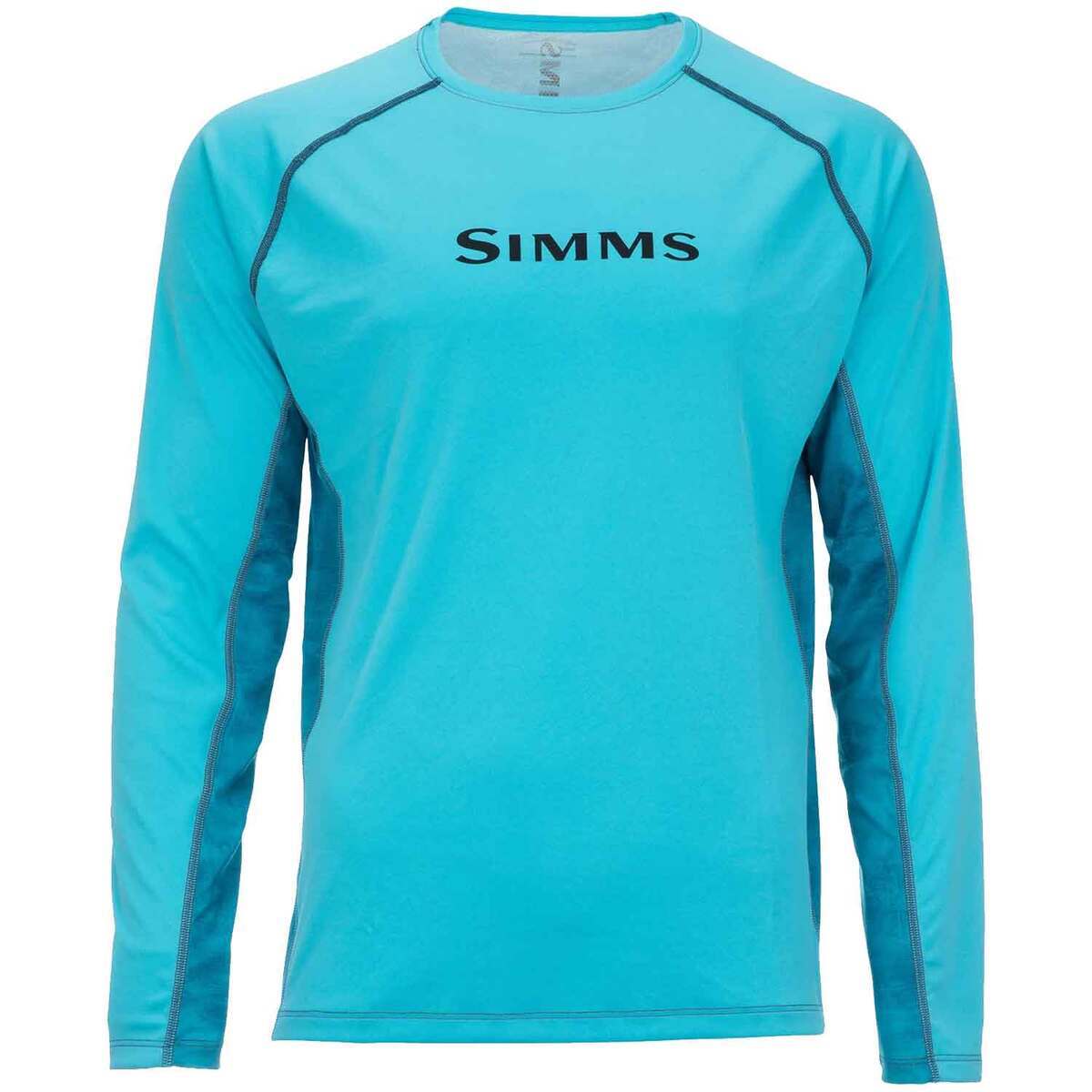 Simms Men's SolarVent Crew Long Sleeve Fishing Shirt Simms Men's SolarVent Crew Long Sleeve Fishing Shirt
