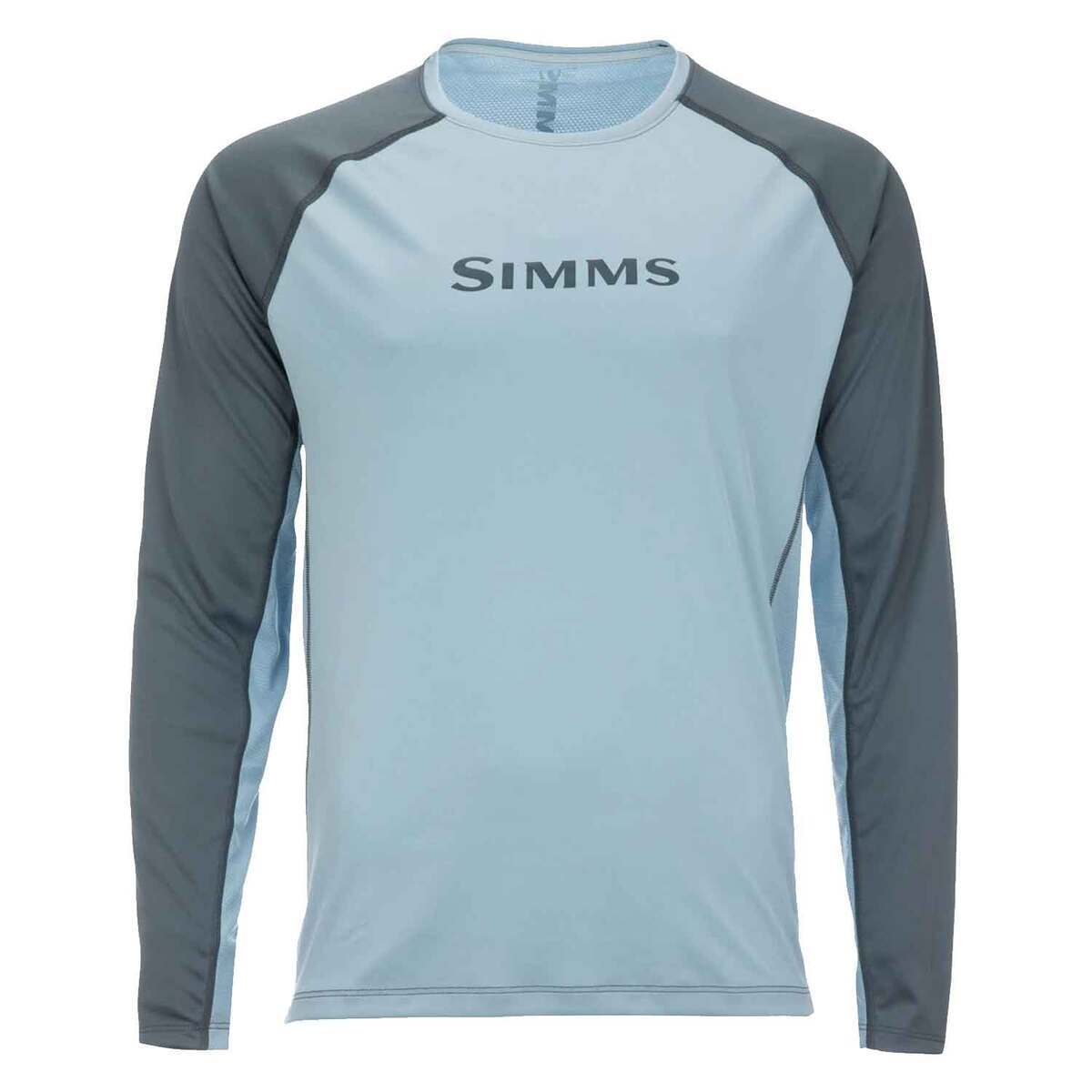 Simms Men's SolarVent Crew Long Sleeve Fishing Shirt Simms Men's SolarVent Crew Long Sleeve Fishing Shirt