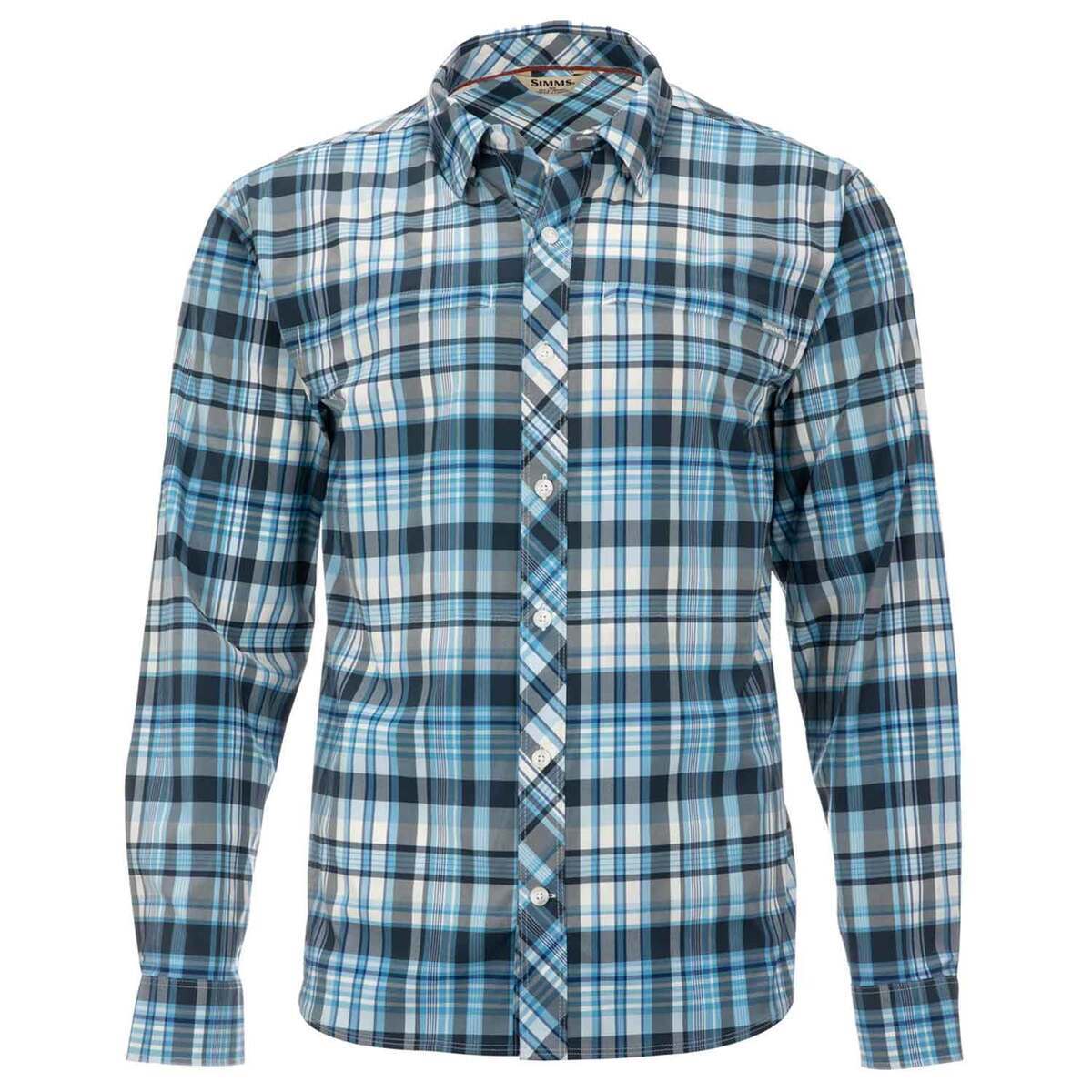 Simms Men's Stone Cold Long Sleeve Fishing Shirt Simms Men's Stone Cold Long Sleeve Fishing Shirt
