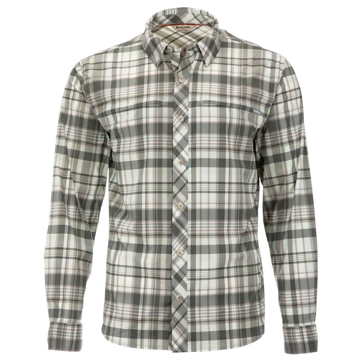 Simms Men's Stone Cold Long Sleeve Fishing Shirt Simms Men's Stone Cold Long Sleeve Fishing Shirt